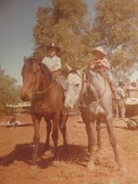 Neville and Ashley   and camp cook Dunny Rose late 60's