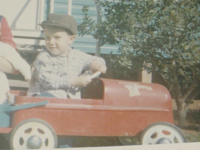 Neville in his first ute late 60's