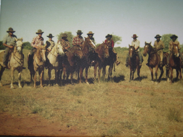 Stockmen - Ooratippra Station  NT late 70's